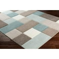 thumbnail image 7 of Mark&Day Area Rugs, 5x7 Piieet Modern Aqua Area Rug, Blue White Carpet for Living Room, Bedroom or Kitchen (5'3" x 7'7"), 7 of 7