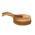 thumbnail image 2 of Artefacto de madera maciza para hacer masa rápida para dumplings Artefacto de uso doméstico Masa prensada para bollos Masa para dumplings de arroz Artefacto de cocina doméstico, 2 of 8