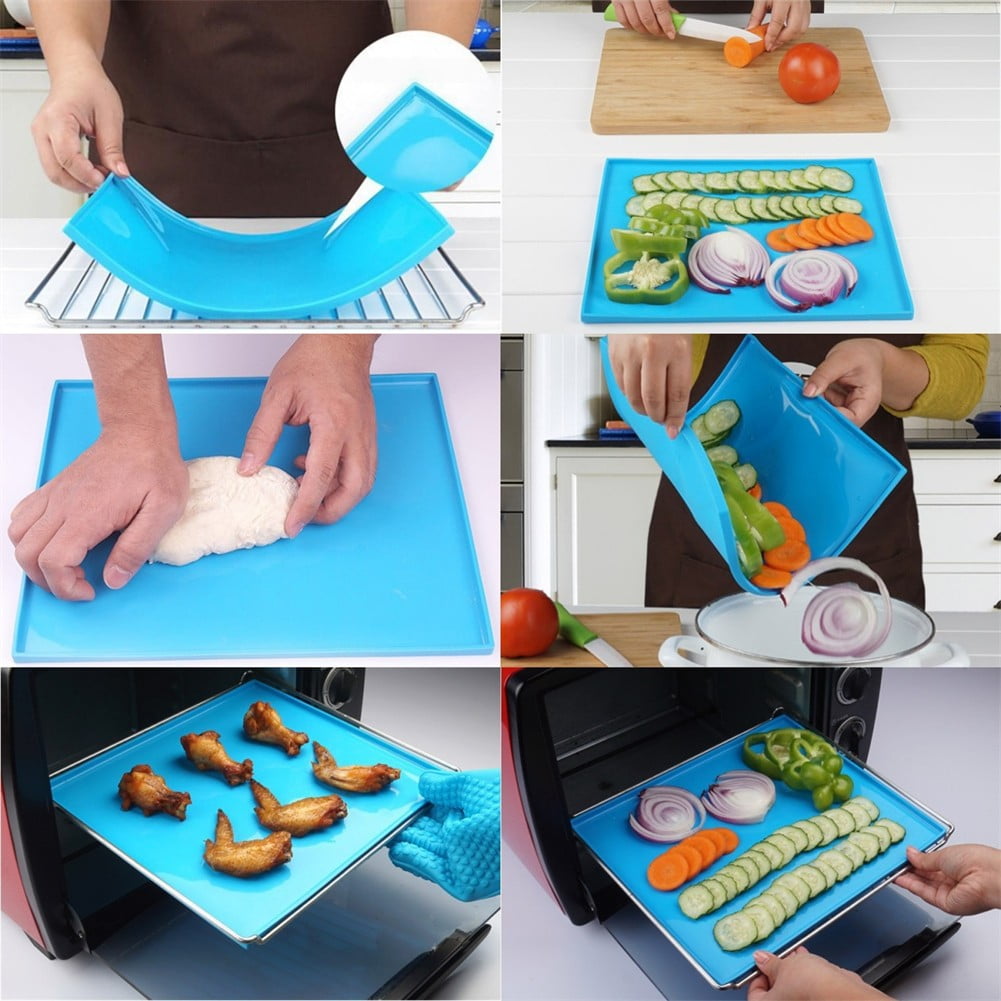 6Pcs Silicone Dehydrator Mats Nonstick Baking Tray Liners Compatible With For Cosori Oven And Food Dehydrators