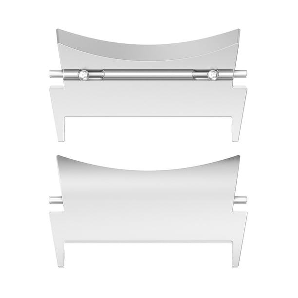 Adaptador Conexión Conector Correa para Galaxy Watch 6 5 4 (Plata)