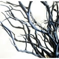 thumbnail image 5 of 3pcs Curly Willow Branches Decorative Dried Artificial, Fake Bendable Sticks DIY Greenery Plants Craft Vases Home Decor Blue, 5 of 6