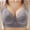 Gray, variant on Loopsun Womens Bra Plus Size, Bras for Women, Woman's Printing Breathable Gathered Together Large Size Daily Bra Underwear No Rims Beige S