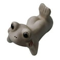 thumbnail image 4 of AMLESO Ceramic Frog Tea Pet Figurine Miniatures Kung Fu Tea Pet Model for, 4 of 8