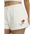 thumbnail image 5 of Mills by Millie Bobby Brown Women's Embroidery Fleeced Terry Short, Sizes XXS-XXL, 5 of 9