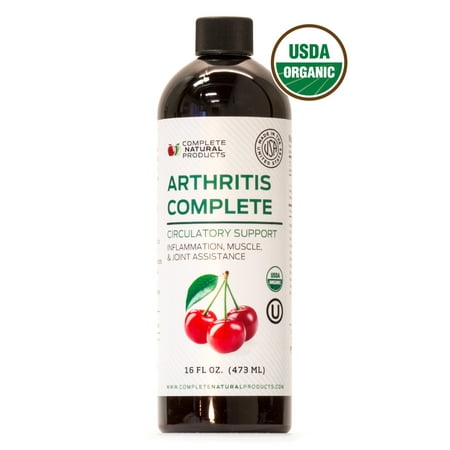 Joint Support Complete - Organic Liquid Joint Pain Supplement & Formula: Support Rheumatoid Arthritis Pain (Best Anti Inflammatory Foods For Rheumatoid Arthritis)