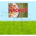 thumbnail image 1 of Nachos (18" x 24") Yard Sign, Includes Metal Step Stake, 1 of 6