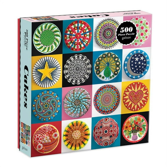 Cakes 500 Piece Puzzle -- Galison