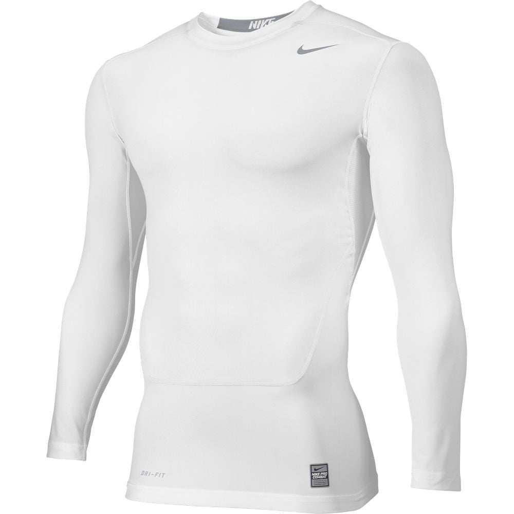 Nike Men's Pro Combat NPC Core 2.0 LS Compression Top Shirt - Walmart.com