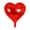 Red, variant on Heart Balloons Heart Shape Foil Balloons 10 Pcs for Valentine's Day Birthday Wedding Baby Shower Party Decorations, Red Aluminum Balloon Set with Ribbon and Straw Foil Balloons