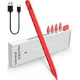thumbnail image 1 of LinQingQ Stylus Pen for iPhone 15 14 13 Pro Plus Max, Android, iPad Tablet/Phone Touchscreens - Compatible with Apple Pencil for iPad 9th/10th Generation - Stylist for Samsung Galaxy Touch Screens - R, 1 of 1