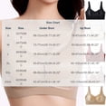 thumbnail image 3 of Njagoc3 Wireless Bras for Women V Neck Wide Straps Seamless Comfortable Underwire Free Daily Bra, 3 of 6