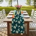 thumbnail image 4 of Table Runners 72 Inches Long Dress Scarves, Green Summer Botanical Farmhouse Kitchen/Dining Table Runner, Coffee Tablerunners, Spring Floral Birds Farmhouse 18x72 Inch, 4 of 9