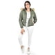 thumbnail image 1 of Chamarra acolchada con capucha Roman Fashion /Juvenil, 7504 (Verde militar) verde oscuro M, 1 of 5