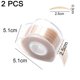 thumbnail image 2 of Calcomanías para párpados dobles de un solo lado delgadas y anchas, cinta adhesiva Invisible Natural transpirable para párpados, levantamiento instantáneo de ojos, 2 of 5