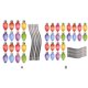 thumbnail image 4 of Riwesomey Adhesivo de Navidad para coche de PVC, portátil, reflectante, para el hogar, puerta de la escuela, casillero, caja de archivo, calcomanía Automoción decorativa y accesorios Tipo 2 Riwesomey VI017092-02B, 4 of 6