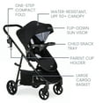 thumbnail image 3 of Britax Willow Brook Baby Travel System, Infant Car Seat and Stroller Combo, Onyx Glacier, 25 lb., 3 of 7