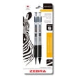thumbnail image 1 of Juego de Bolígrafo y Portaminas Zebra MF-301 Retráctil Punto fino 0,7 mm Acero inoxidable 2 Piezas, 1 of 4