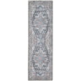 thumbnail image 6 of Nourison Machine Washable Series 1 Vintage Light Blue Multi 2'2" x 8' Area Rug, (2x8), 6 of 9