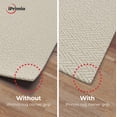 thumbnail image 6 of NeverCurl Best V Shape Design Rug Corner Gripper to Instantly Stops Corner Curling - Safe for Wood Floors - For Indoor & Outdoor Rugs - Carpet / Rug Tape - Not An Anti-Slip Pad - Rug Grip, 6 of 7