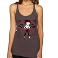 thumbnail image 1 of Wild Bobby Betty Boop Sugar and Spice Wink Betty Boop Tri-Blend Racerback Tank Top, Brown, Small, 1 of 5