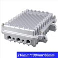 thumbnail image 2 of 2X Long Range Wireless AP Bridge Amplifier IP66 Box Cast Aluminum Metal Housing for Communication Base Station,2 x Wireless AP Bridge Amplifier Housing,Silver, 2 of 7