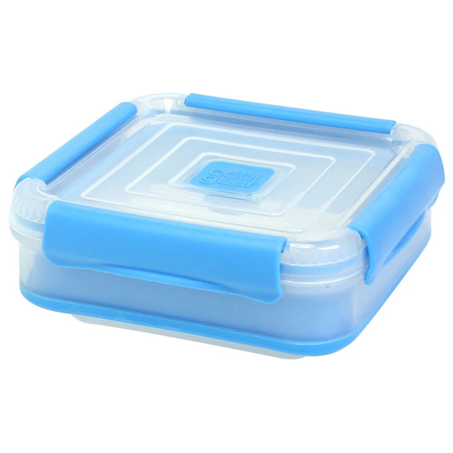COOL GEAR 3-Pack Collapsible 5.5 Cup Square Food Container | Dishwasher and Microwave Safe | Perfect for On The Go Lunches and Leftovers | Expands to Hold 2x More | Air Tight Snaps Keeps Food Fresh - image 2 of 4