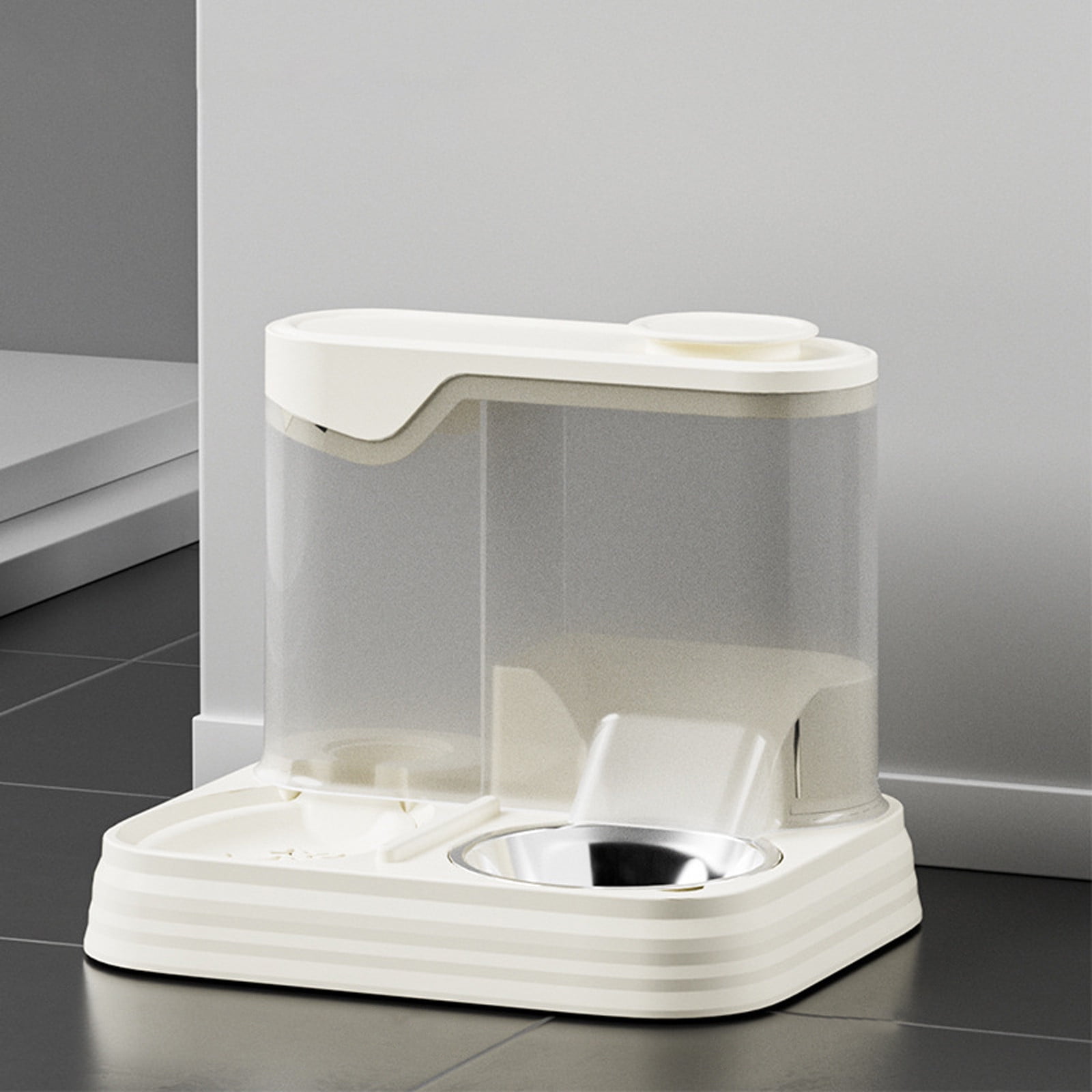 Automatic Pet Feeder and Water Dispenser Set Large Capacity Food Water Bowl for Dogs Cats Animals