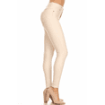 thumbnail image 3 of Jvini Women's High Waist Color Jeggings Pull On Stretch Skinny Pants Inseam 29" Sizes S-3XL, 3 of 7