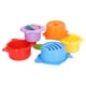 thumbnail image 5 of Tazas Apilables, Juguete Para Bebé, 6 Piezas, Tazas Apilables Divertidas, Educativas, Ahuecadas, Desarrollan Habilidades Motoras Para La Playa Para Niños Pequeños, 5 of 8