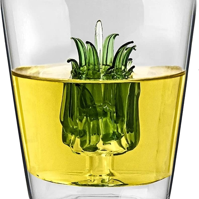 Tequila Decanter With Agave Plant