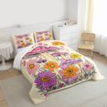 thumbnail image 3 of Homewish Kawaii Floral Mushroom Bedding Comforter Set 2pcs for Female Men Women,Botanical Plants Twin Comforter Sets Microfiber,Vintage Aesthetic Breathable Bedding Set,Lightweight Room Decor, 3 of 8