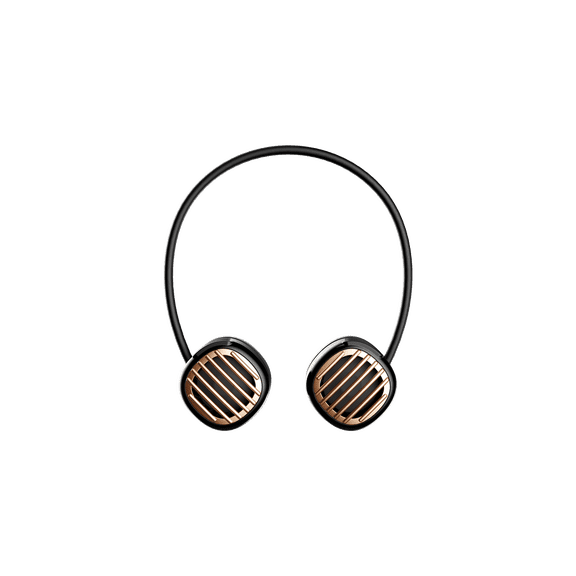 Neck Fan - Black & Rose Gold (NF2.0BLK)