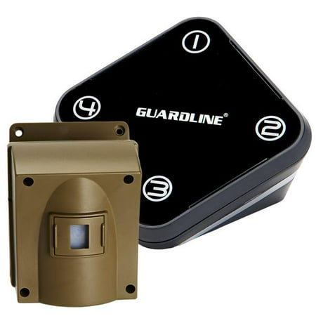 Wireless Driveway Alarm. Professional Outdoor Motion Sensor & Detector Alert