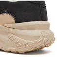 thumbnail image 7 of AUDeals Women’s Leather Platform Sneakers Thick Soled Chunky Lace Up Breathable Casual Trainers Non Slip Walking Dad Shoes (Black, 6), 7 of 7