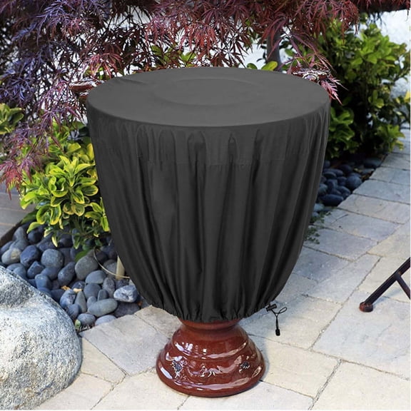 Homesteed Outdoor Sculpture Cover Waterproof Garden Decor Protector UV Resistant Case for Fountains Statues Yard Art and Ornaments