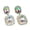 Multicolor 2*, variant on Fashion Women's All-match Geometric Earrings Alloy Long Drop Dangle Jewelry