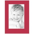 thumbnail image 2 of ArtToFrames 11x15" Rouge Custom Mat for Picture Frame with Opening for 7x11" Photos. Mat Only, Frame Not Included (MAT-97), 2 of 5