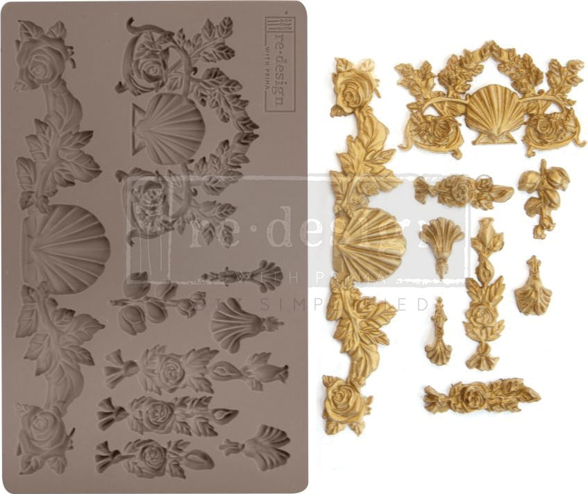 NEW Re-Design by Prima Soft Mould Forest Flora 643102 