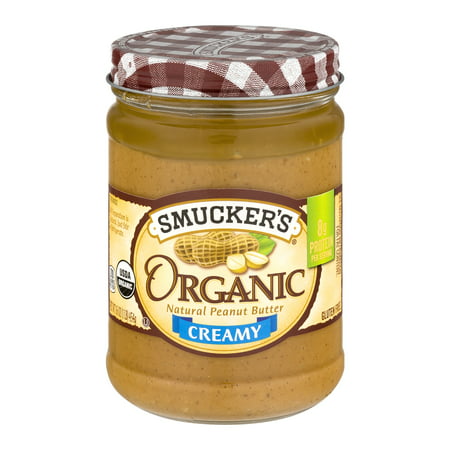 Smucker's Organic Creamy Peanut Butter, 16 oz