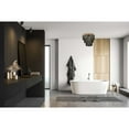 thumbnail image 7 of Creative Co-Op 3-Tier Draped Wood Bead Semi-Flush Mount Chandelier, Dark Gray, 7 of 7