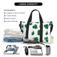 thumbnail image 4 of Travel Duffle Bag Cartoon Turtle Leaf Toucan Bird Travel Tote Bags Carry on Luggage Waterproof Weekender Bags with Top Handle Adjustable Shoulde Strap for Travel Gym, 4 of 5