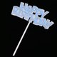 thumbnail image 3 of 3 Pcs Primeros de Torta HAPPY BIRTHDAY Trajes Adornos de Bizcocho Cake Topper SM SunniMix Happy Birthday Cake Topper, 3 of 8