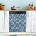 thumbnail image 5 of Coolnut Leaves Branches Dishwasher Magnet Cover, Magnetic Refrigerator Panel Decal Wash Machine Front Door Decorative Cover for Home Kitchen Farmhouse Decor, 23"x 26", 5 of 6