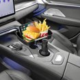 thumbnail image 2 of Bandeja portavasos de plástico para coche, soporte ajustable para teléfono, mesa de comida, portátil para automóvil Barbie Nuevos Originales, 2 of 9