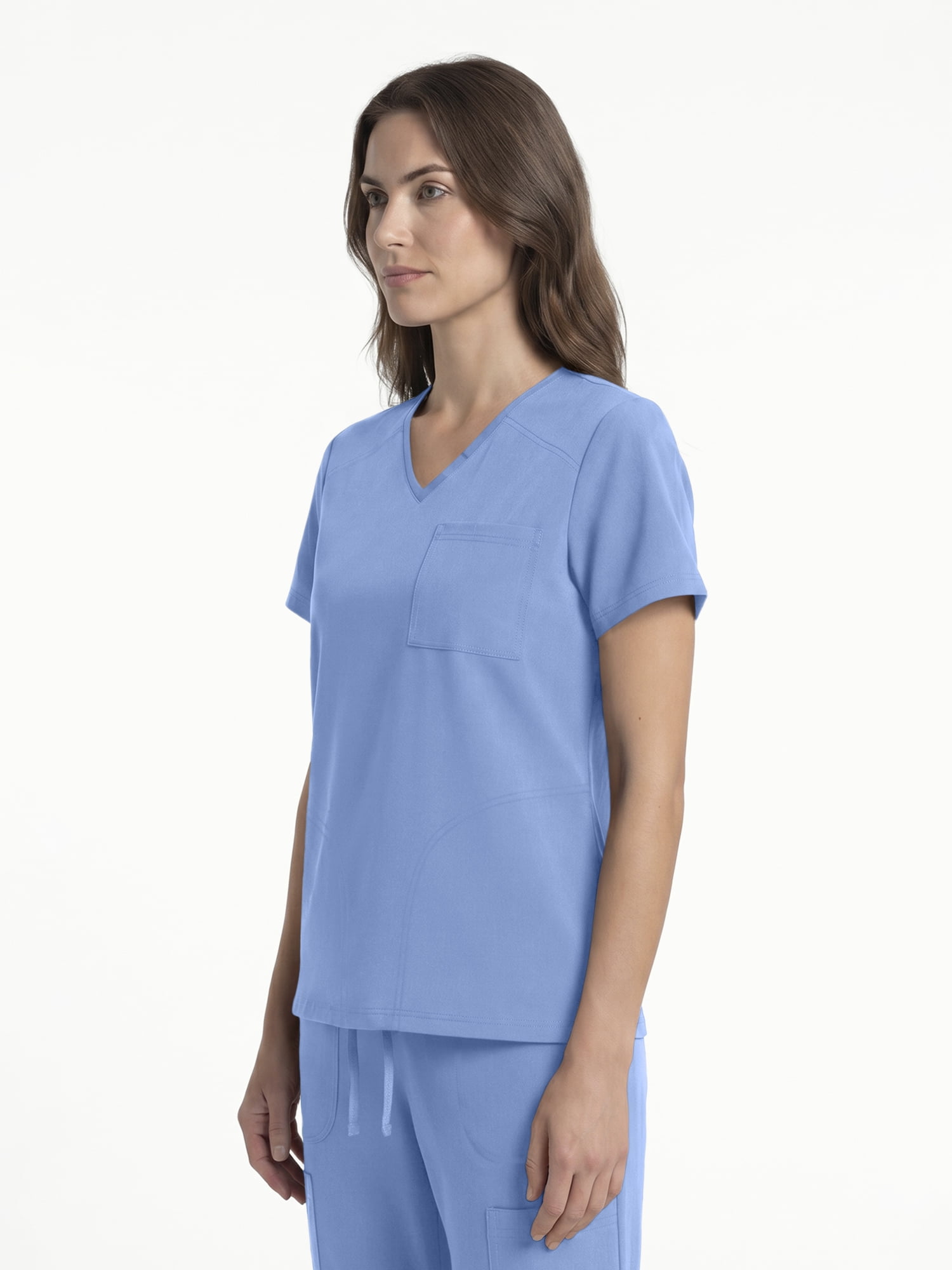 Scrubstar Unisex Core Essentials V-Neck Scrub Top, Sizes XS-3XL