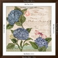 thumbnail image 5 of Art.com Parisian Hydrangeas I Art Print by Paul Brent, Brown Frame Wall Art, 38" x 38", 5 of 5