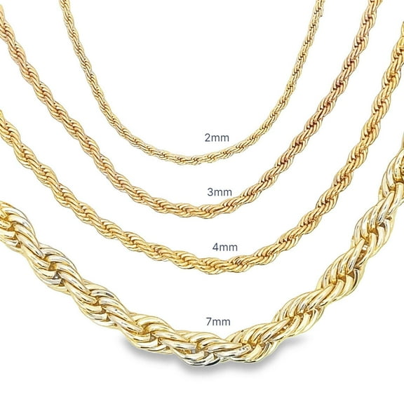 Rope Chain Anklet (E86-88)