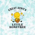 thumbnail image 4 of Inktastic Cute Bee Great Aunt's Little Honeybee with Stars Boys or Girls Baby Bodysuit, 4 of 5