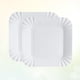 thumbnail image 2 of EeaseMX 100 platos de papel desechables cuadrados para guardar pasteles, postres, frutas y aperitivos (blancos), 2 of 7