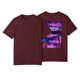 thumbnail image 4 of Pop cazadora para niña Graphic Round-Neck Short Sleeve T Shirt For Kids Youth Fashion Tee With Cartoon Print Design Soft Blend Top For Children （Wine）, 4 of 4